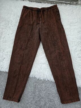 Sea Breeze of California 100% Cotton Acid  Wash Drawstring Pants. Size small.